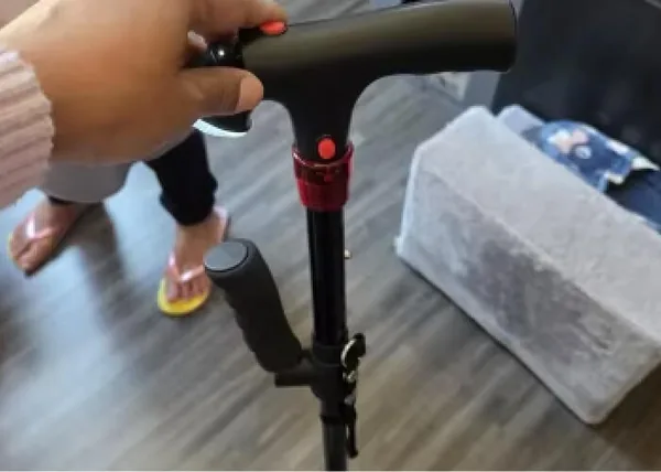 Ready Walker Smart Cane customer photo of the dual handles